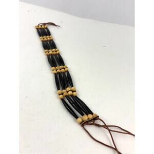 VTG 1980s Southwestern Native Beaded Choker Necklace